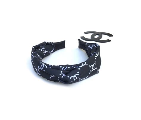 Chanel cotton headband